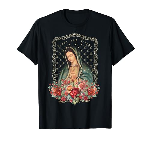 Nuestra Señora de Guadalupe Virgen María Católica Santa Camiseta